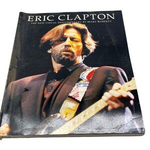 Eric Clapton paperback book documentary by Marc Roberty 1990 English READ